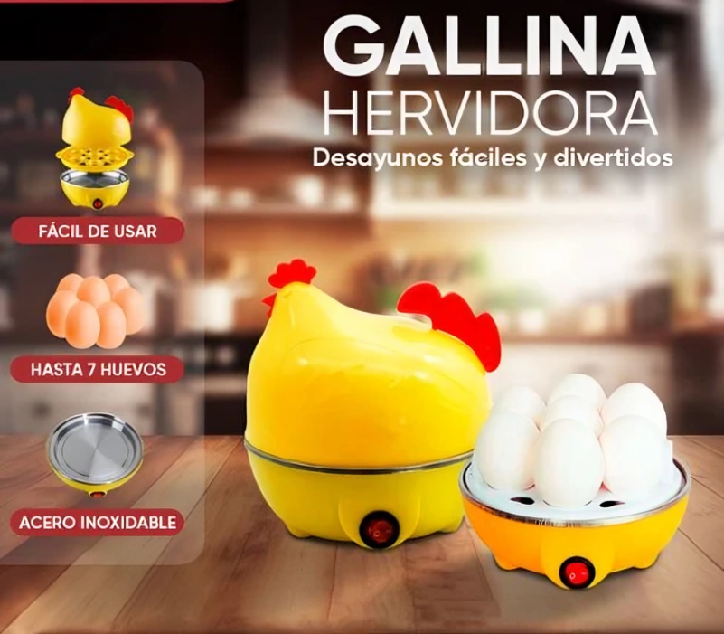 La Gallina Hervidora de Huevos que Transformará tu Cocina 🐔🥚